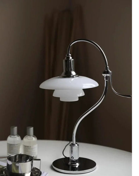 superbe lampe chromée