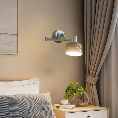 applique murale bois design chambre lit