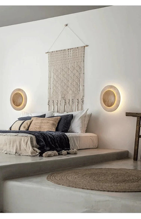 applique murale chambre naturelle