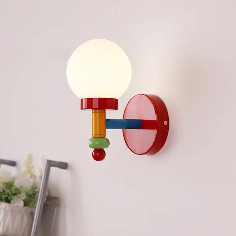 applique murale coloree