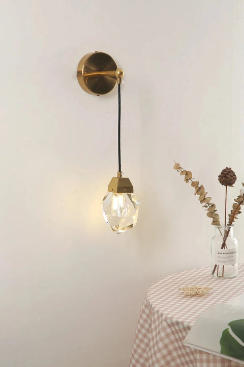 applique murale luxe doree