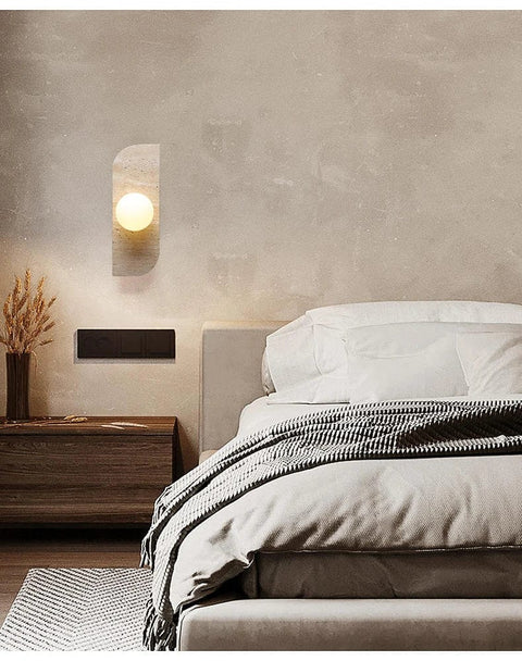 applique murale travertin chambre design
