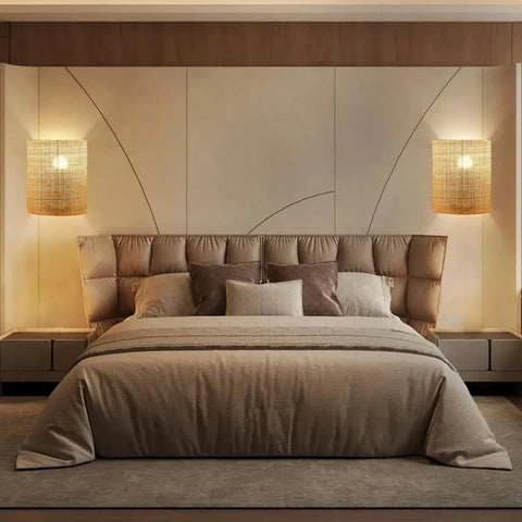 appliques murales bambou