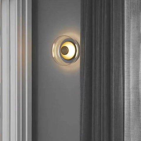 appliques murales gris salon scandinave