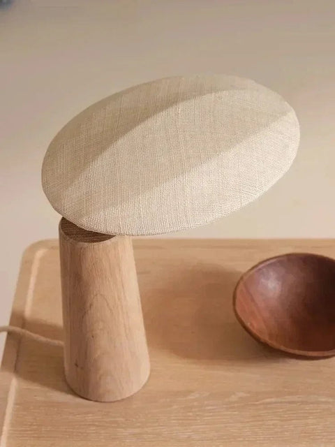 lampe de chevet en bois