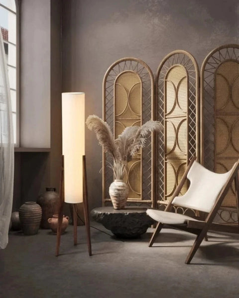 Lampadaire design en Bois - SIMPLE