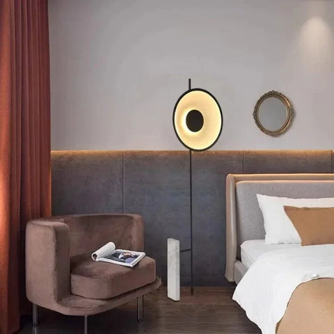 Lampadaire Design Noir - CLARISSE