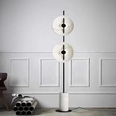 lampadaire pied marbre vintage