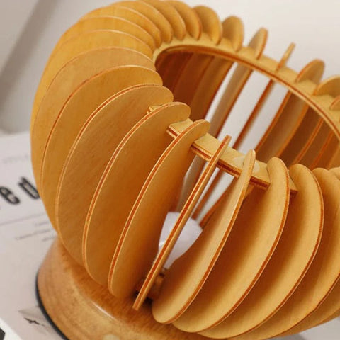 Lampe Design en Bois - CAROLINE