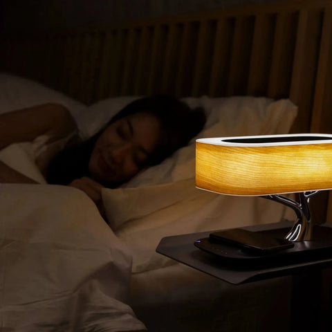 Lampe en Bois Design - MOJO