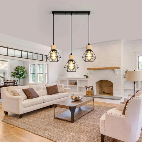Lustre Salon Industriel - HELYEA