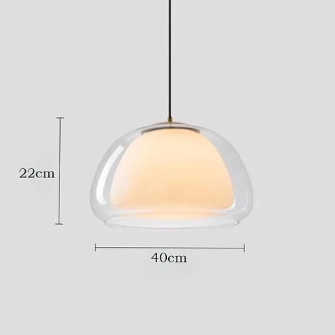 lustre minimaliste gris dimension