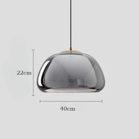lustre minimaliste gris scandinave japandi