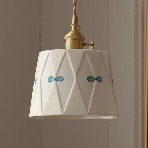 lustre retro ceramique