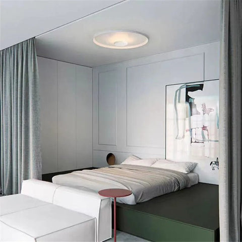 plafonnier blanc chambre