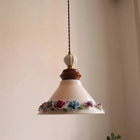 Suspension fleur luminaire - ROSIE