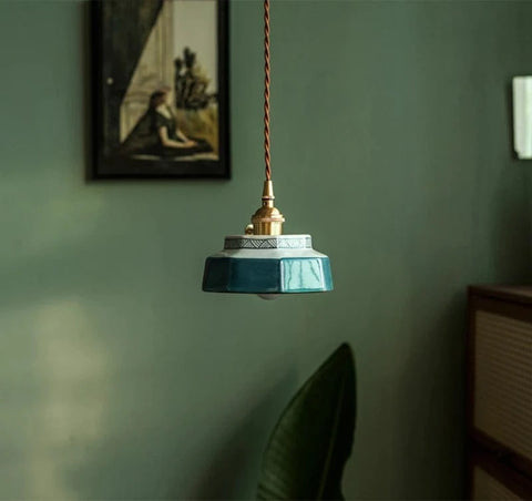 suspension luminaire retro