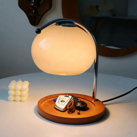 Lampe bougie jaune