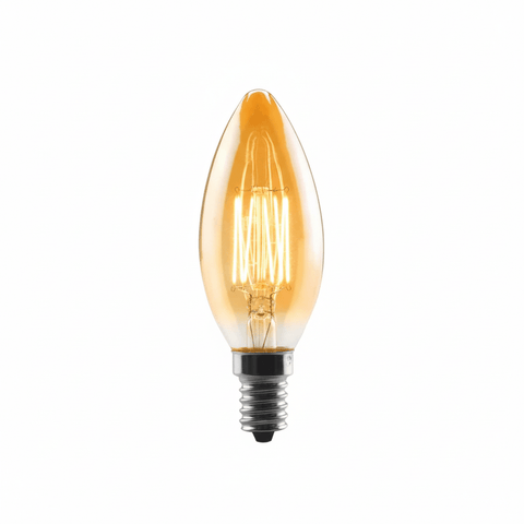 Ampoule E14 / C35 / 35*100mm / 2200K Lumière chaude