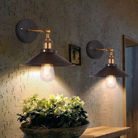 Applique Murale Style Industriel - EDMOND