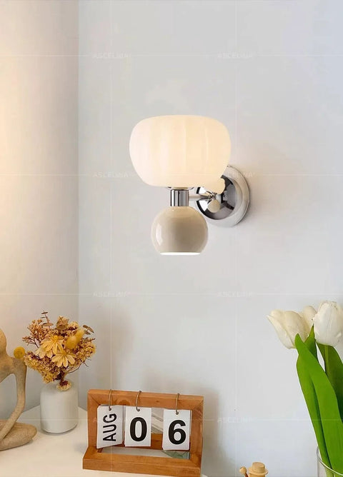 applique murale blanche moderne chambre
