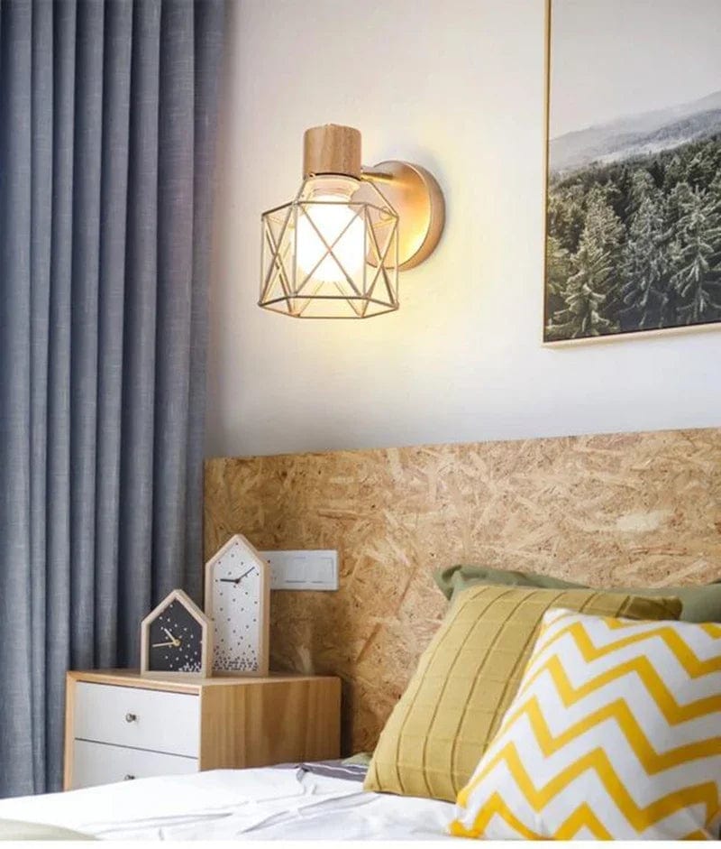 applique murale en bois 