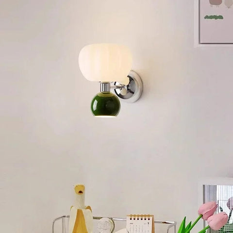 applique murale moderne chambre verte