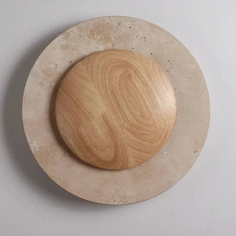 applique murale naturelle couleur bois