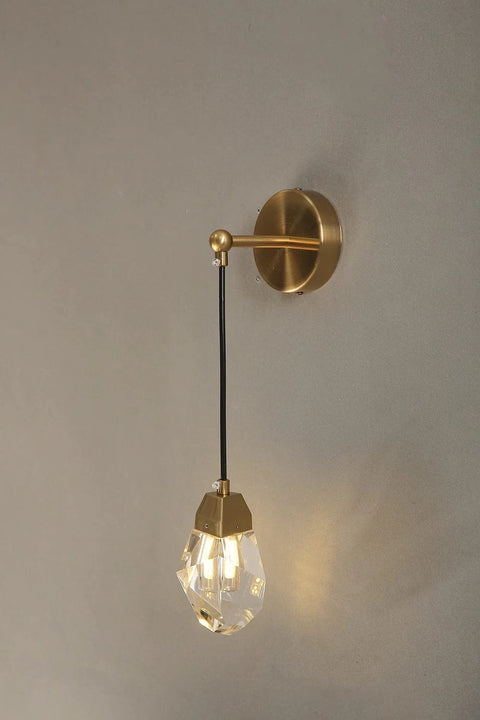 applique murale or chambre luxe