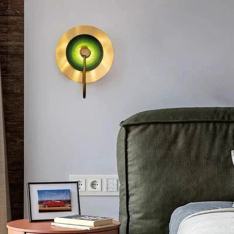 applique murale ronde pour lit