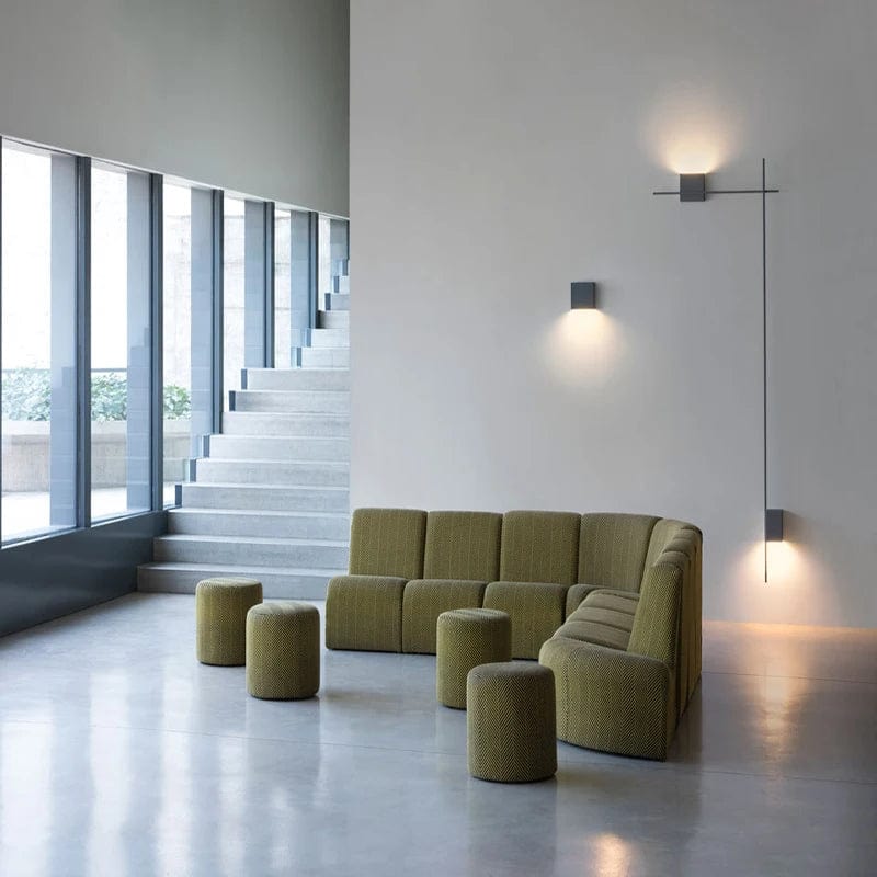 applique murale salon moderne noire