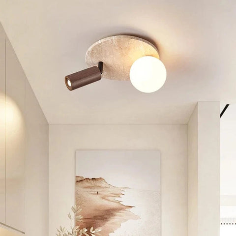 applique spot plafond couloir