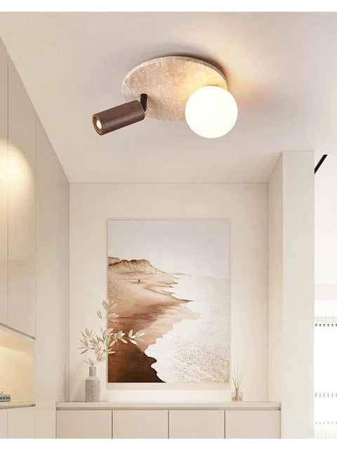 applique spot plafond salon