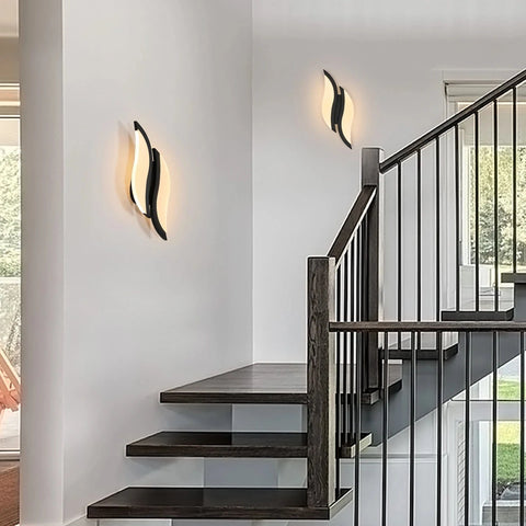appliques murales escalier moderne