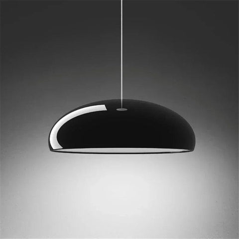 plafonnier salon noir