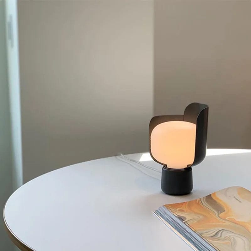 lampe de chevet noire 