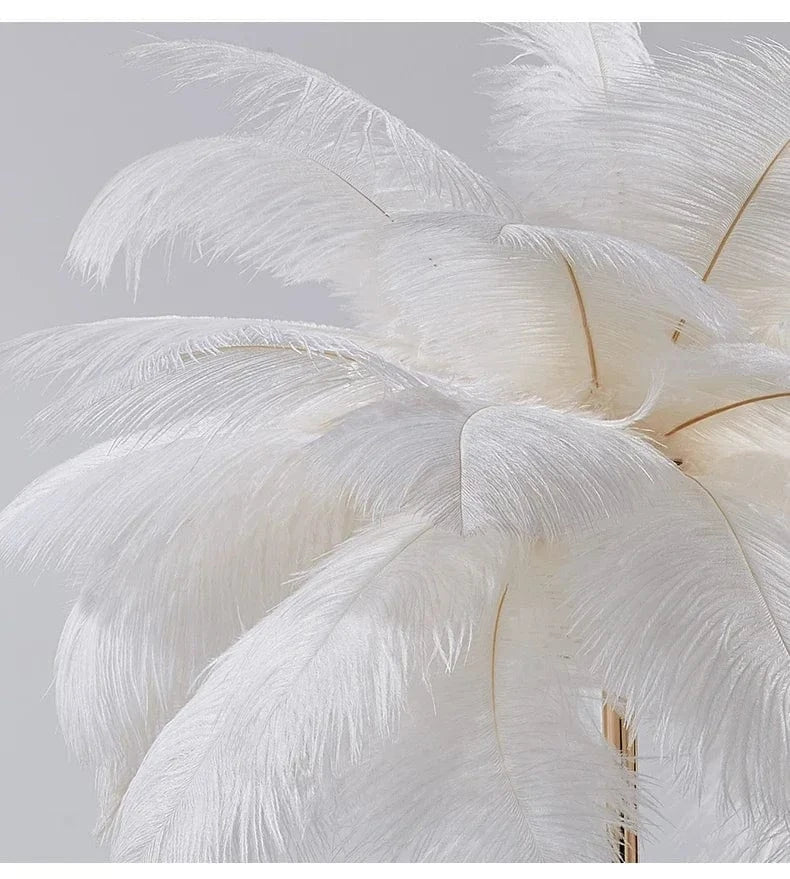 Lampadaire Plumes Autruche - EMU