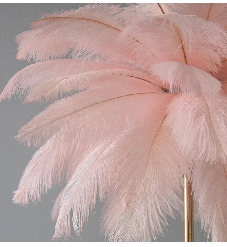 Lampadaire Plumes Autruche - EMU
