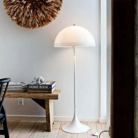 lampadaire champignon sur pied