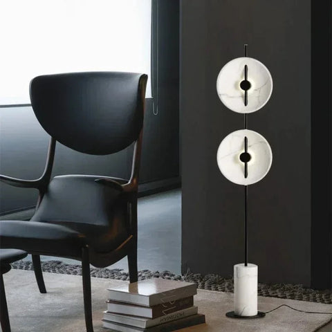 lampadaire en marbre
