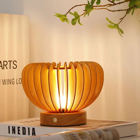 Lampe Design en Bois - CAROLINE