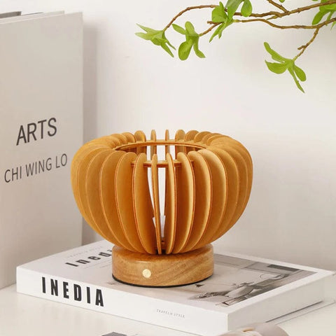 Lampe Design en Bois - CAROLINE