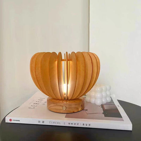 Lampe Design en Bois - CAROLINE