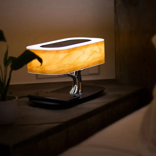 Lampe en Bois Design - MOJO