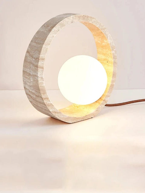 Lampe travertin - LOUISE