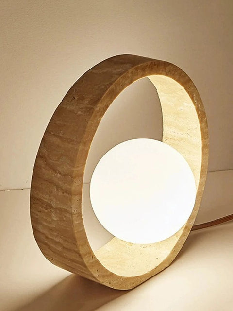 Lampe travertin - LOUISE