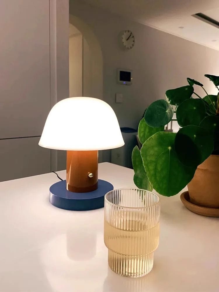 lampe champignon design