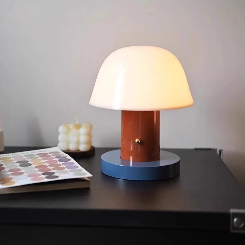 lampe champignon design