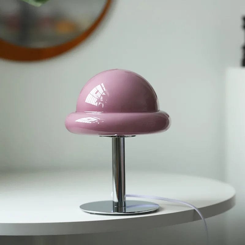 lampe champignon violette