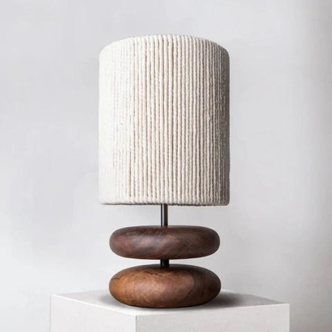 lampe de chevet bois 